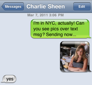 Illustration for article titled I Played Phone Tag With Charlie Sheen